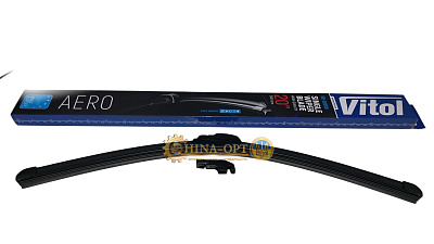 Щетка стеклоочистителя бескаркасная 500 мм VITOL VB-20500