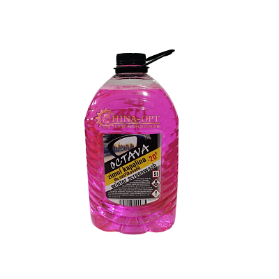 Жидкость омывателя зимняя -20С 5L розовый 