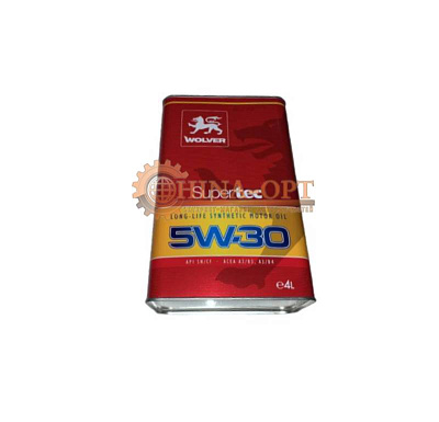 Масло моторное синтетическое 5W-30 4L WOLVER