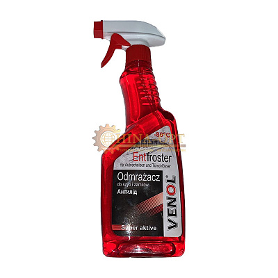 Жидкость омывателя зимняя антилед -80С 0.5L VENOL Жидкость омывателя зимняя антилед -80С 0.5L VENOL