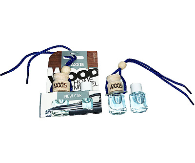 Ароматизатор (+сменный флакон) "WOOD DUOS" NEW CAR