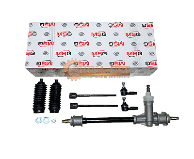 Рейка рулевая в сборе с наконечниками без Г/У CHERY QQ MSG S11-3401010