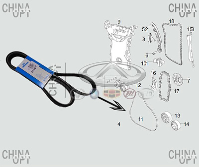 E4G16-1025051(DAYCO) E4G16-1025051(DAYCO)