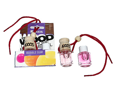 Ароматизатор (+сменный флакон) "WOOD DUOS" BUBBLE GUM Ароматизатор (+сменный флакон) "WOOD DUOS" BUBBLE GUM