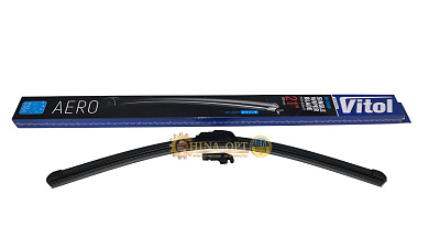 Щетка стеклоочистителя бескаркасная 530 мм VITOL VB-21530