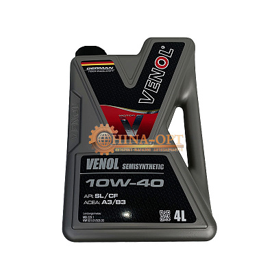 Масло моторное полусинтетическое 10W-40 4L VENOL