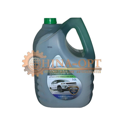 Антифриз зеленый (10кг) -37 градусов G11 GULFSTREAM