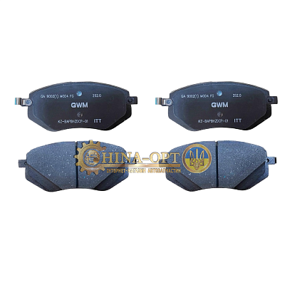 Колодки тормозные передние GREAT WALL HAVAL H6 AFTERMARKET 3501220AKZ1DA