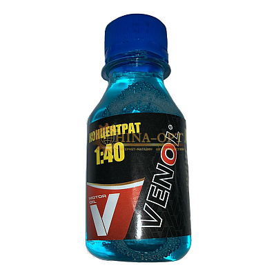 Жидкость омывателя стекла летняя концентрат 1:40 100 ml VENOL